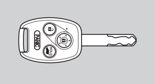 Honda Pilot Key remote Combo