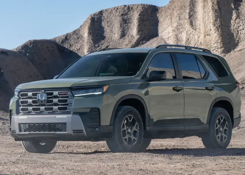 Ash Green Metallic Honda Pilot 2026