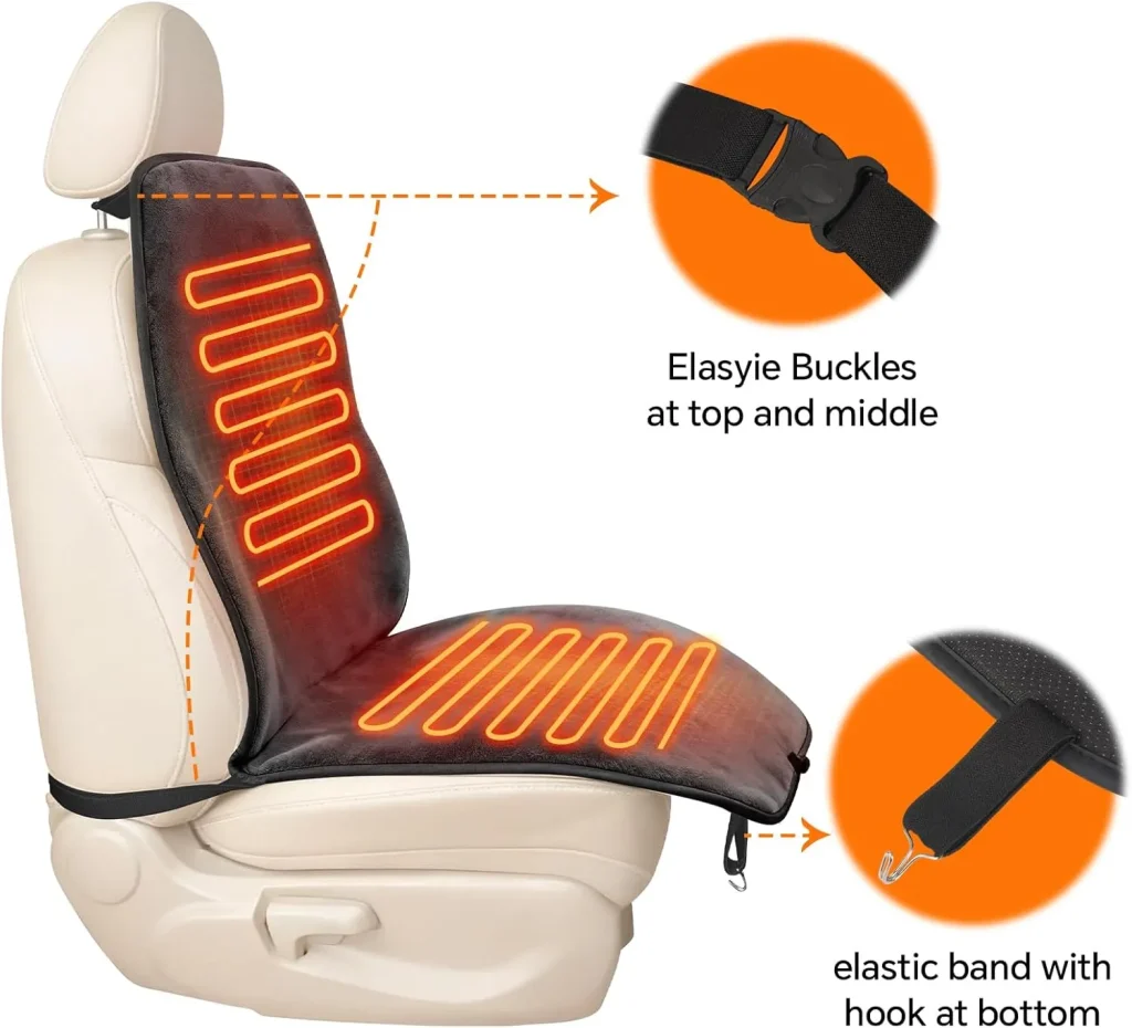 Car Seat Cover with Heater