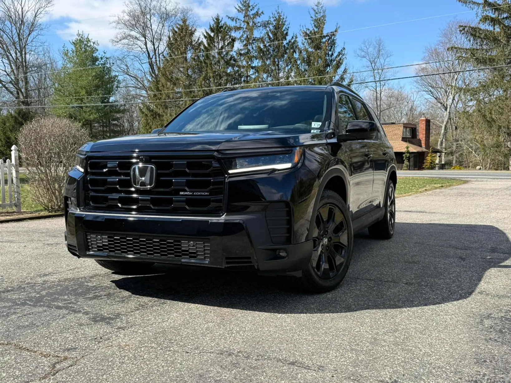 Honda Pilot Black EDition with Crystal Black Pearl Color