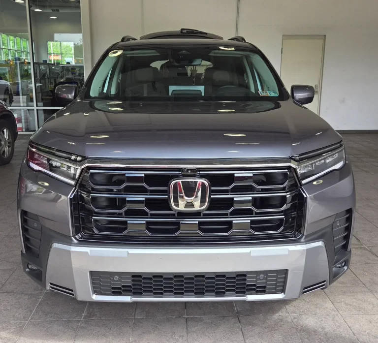 Honda Pilot Shown in Modern Steel Metallic Color