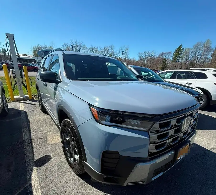 Honda Pilot Sonic Gray Pearl Headlight