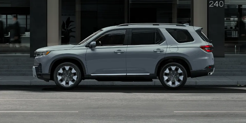Modern Look Honda Pilot on Sonic Gray Pearl Paint