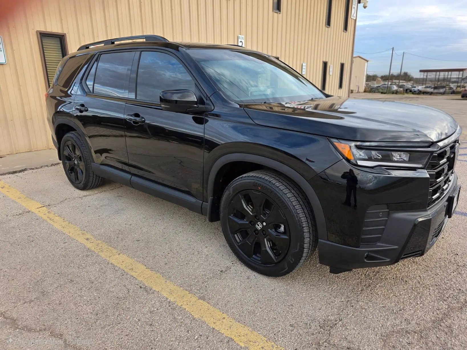 Super Nice Honda Pilot on Crystal Black Pearl