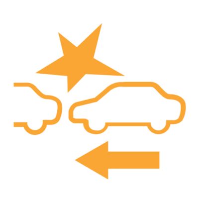Collision Mitigation Braking System Indicator