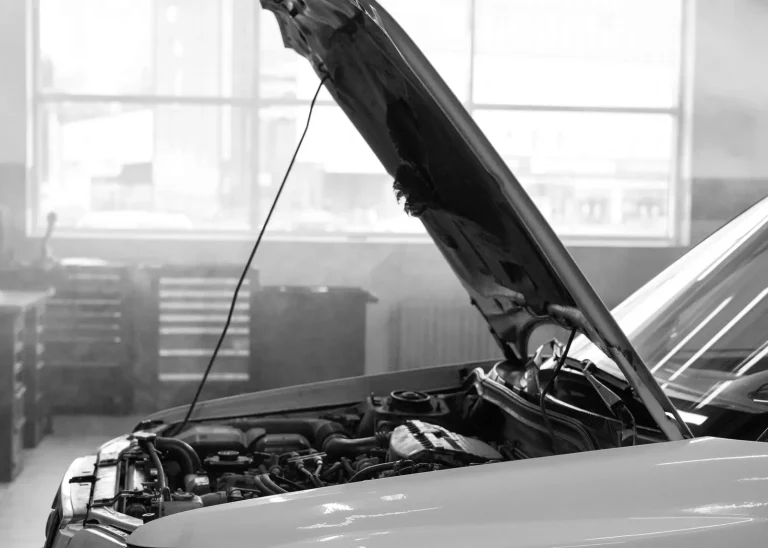 Smoked Engine Bay